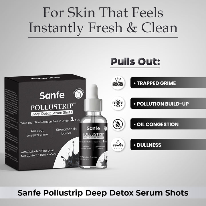 Pollustrip Exfoliating Serum Shots (Pack of 6)