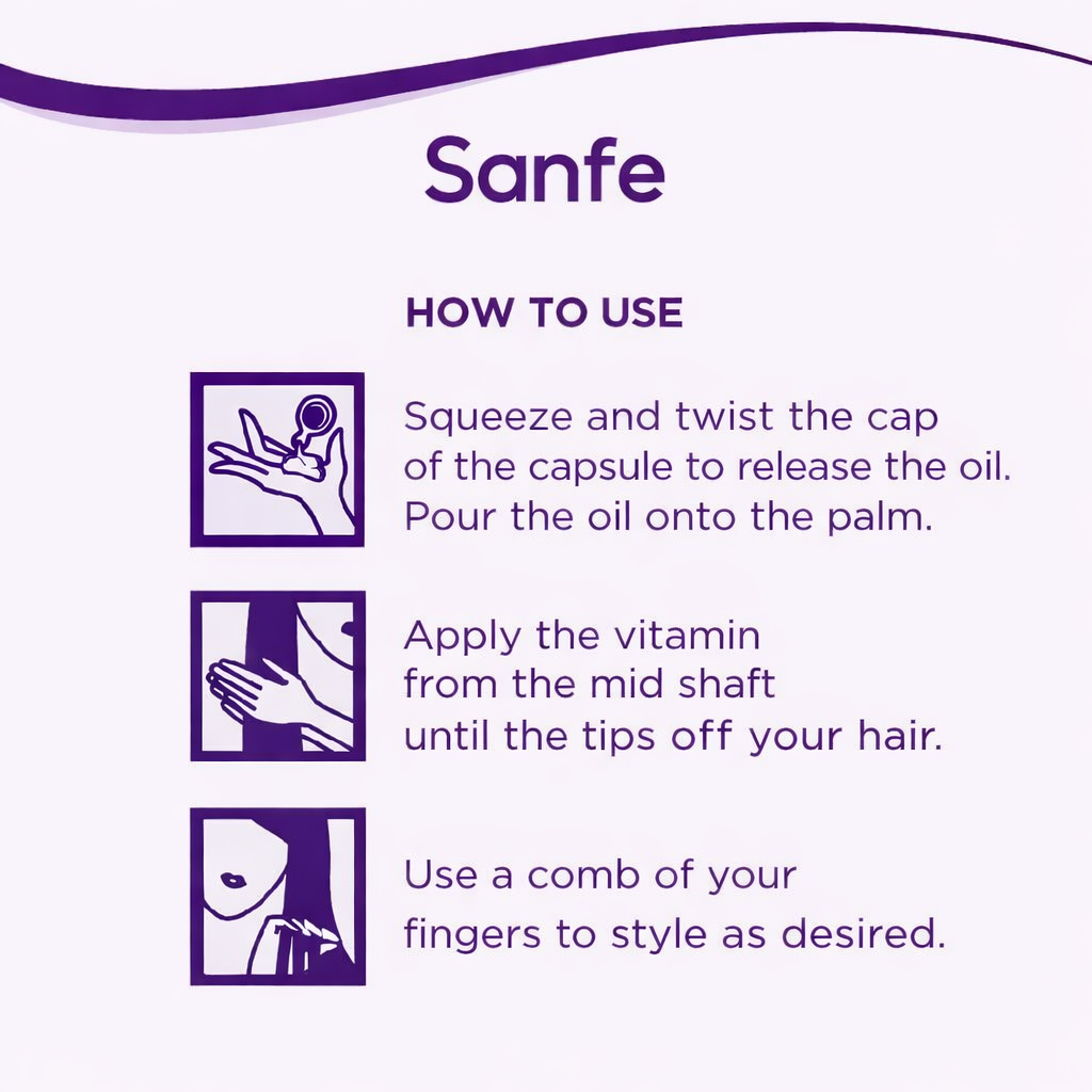 GlossyGlow Hair Serum Capsules