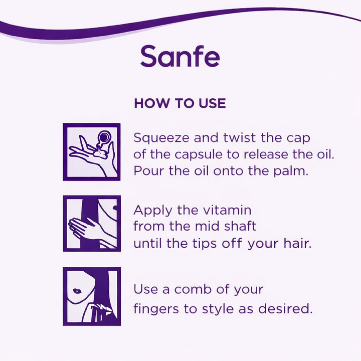 GlossyGlow Hair Serum Capsules