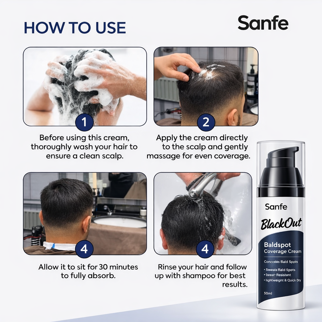 BlackOut Baldspot Coverage Cream