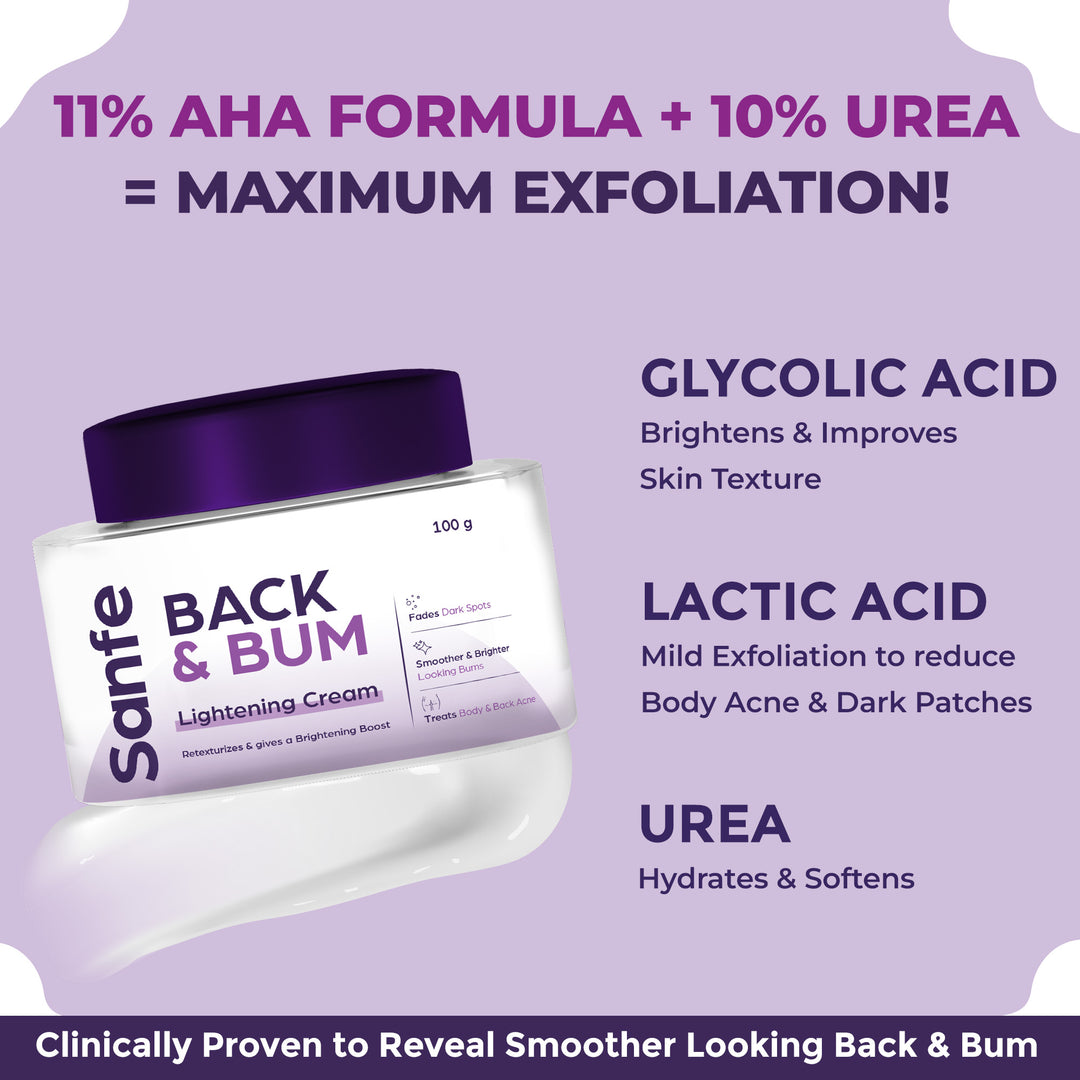 Back and Bum lightening Cream - 100gm