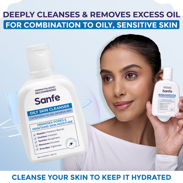 Sanfe Oily Skin Cleanser - 100ml