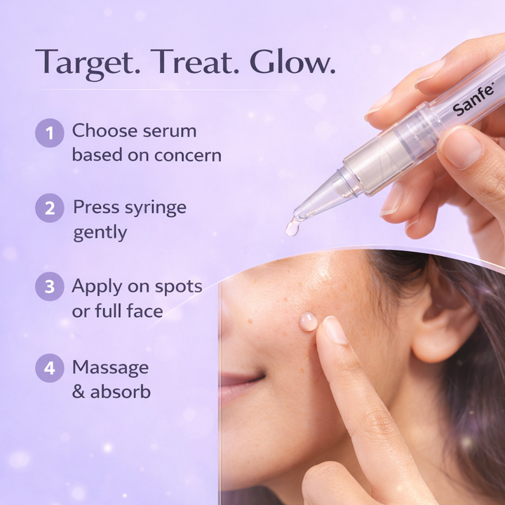 BrightShot Skin Radiance Serum Kit - Pack of 4