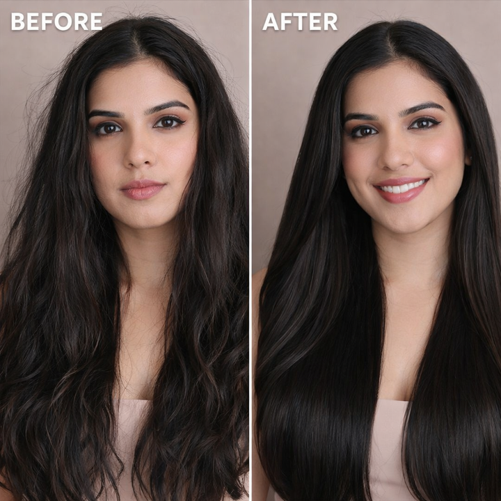 GlossyGlow Hair Serum Capsules