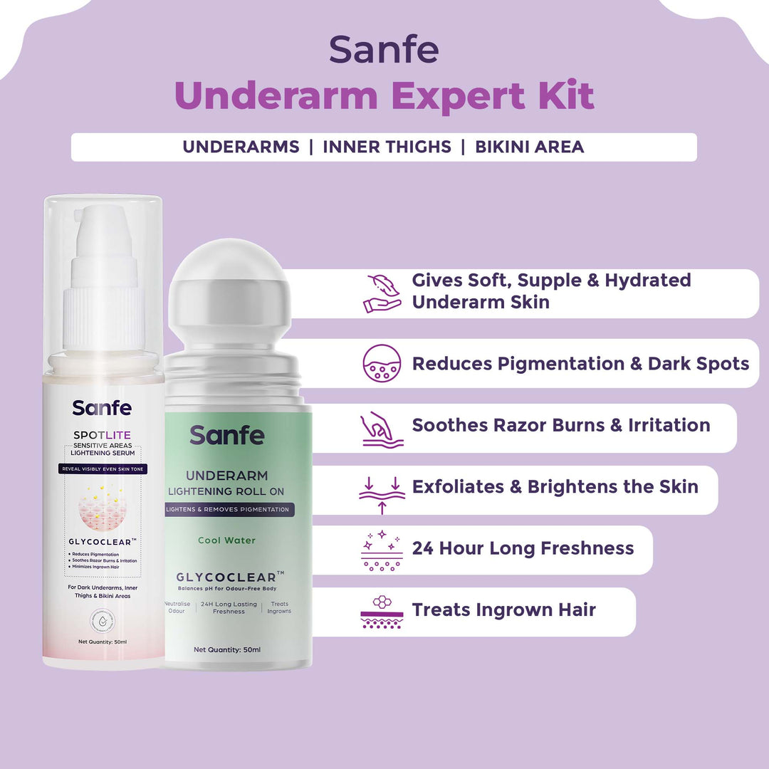 Sanfe 2 Step Underarm Expert Kit