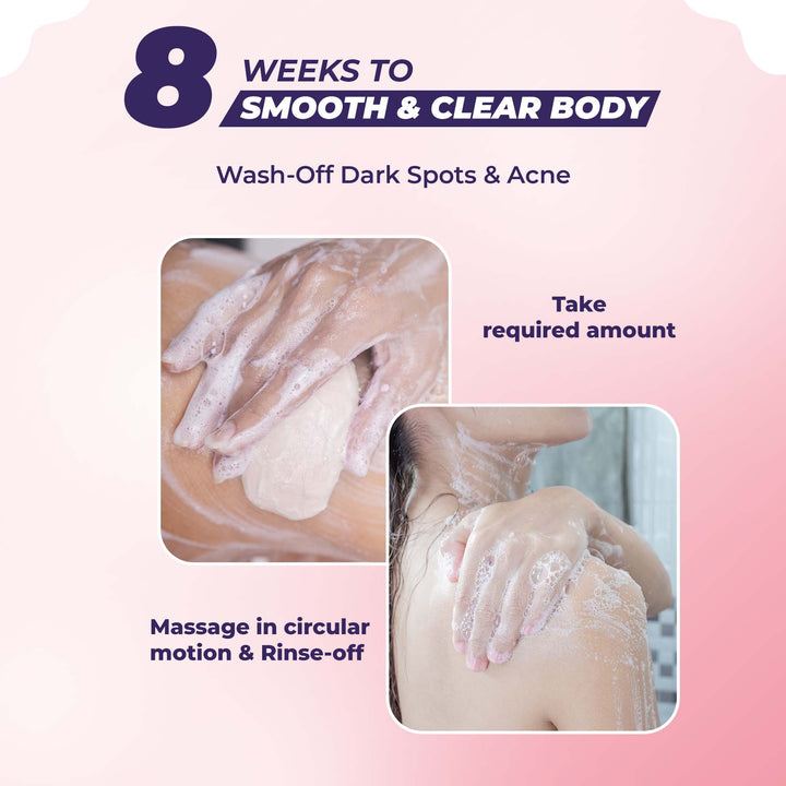 Sanfe 5% Niacinamide & Vitamin C Brightening Soap 75g (Pack of 3)