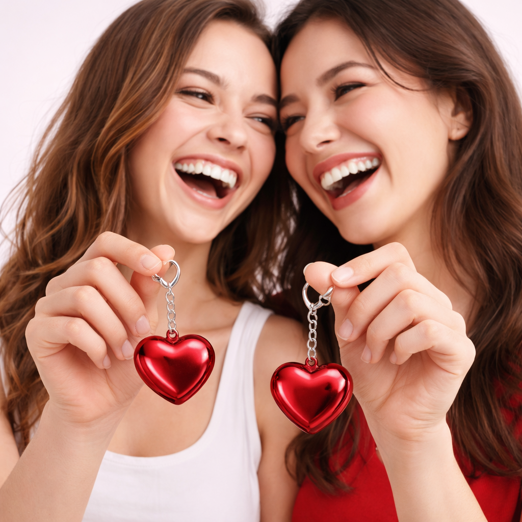 HookedHeart Keychain Tinted  Lip Balm (Pack of 3)