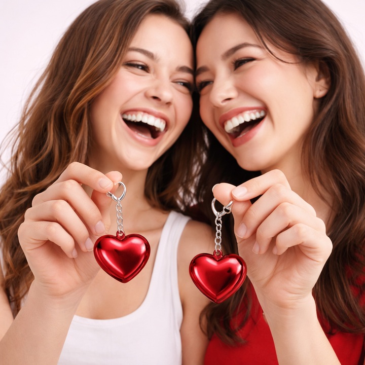 HookedHeart Keychain Tinted  Lip Balm (Pack of 3)