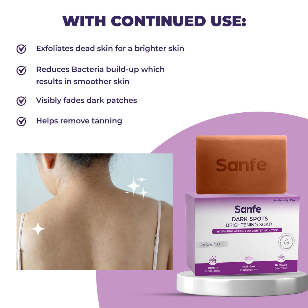 Sanfe Dark Patches Removal Soap