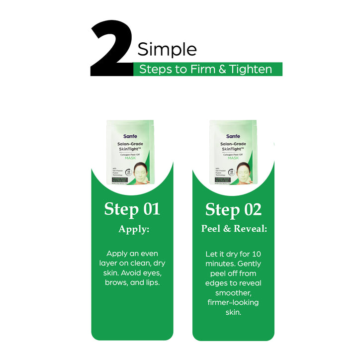 Salon-Grade Skin Tight Collagen Peel Off Mask