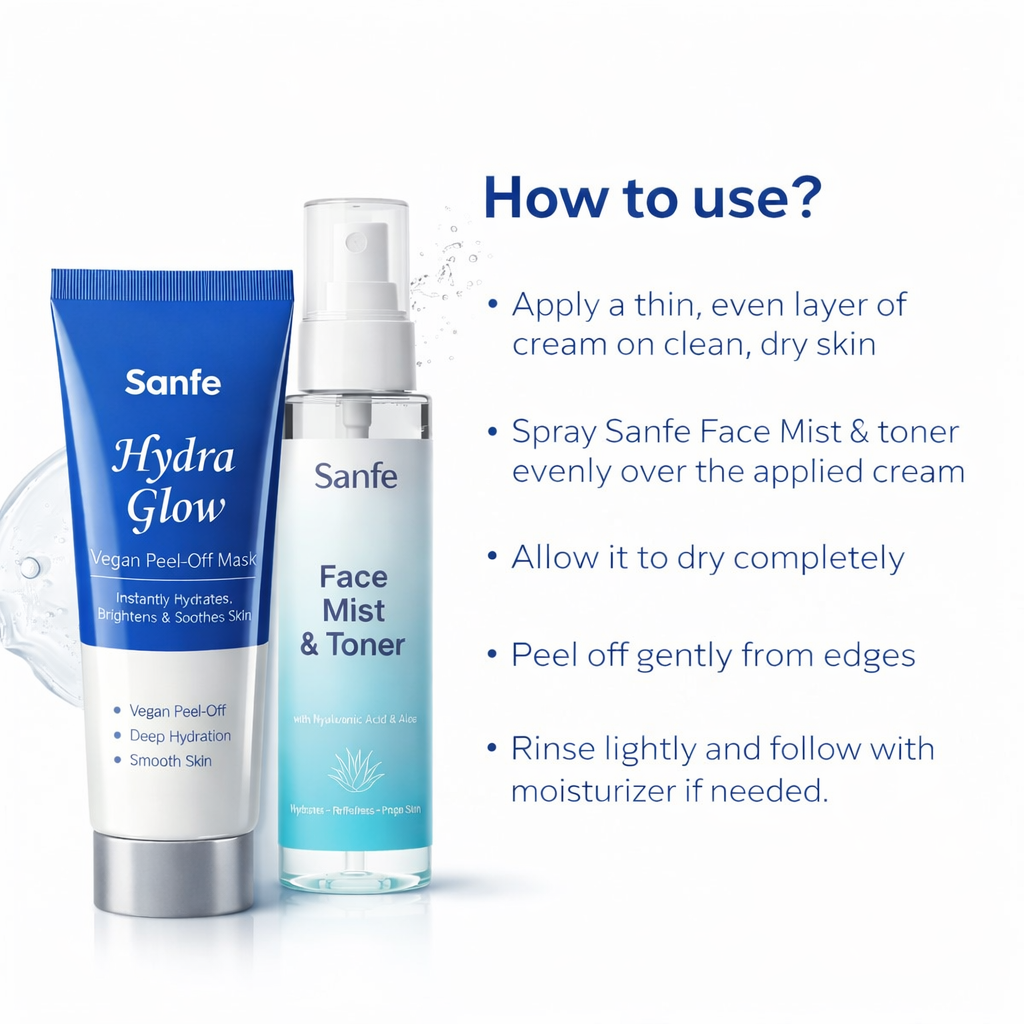 Hydra Glow Vegan Peel-Off Mask kit