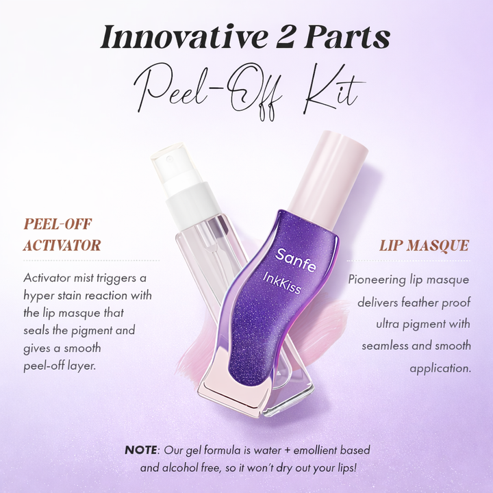 InkKiss Peel-Off Lip Tint Tattoo