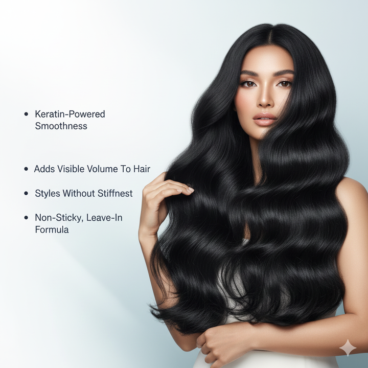 KeratinShield Hair Relaxer Mousse - 200ml