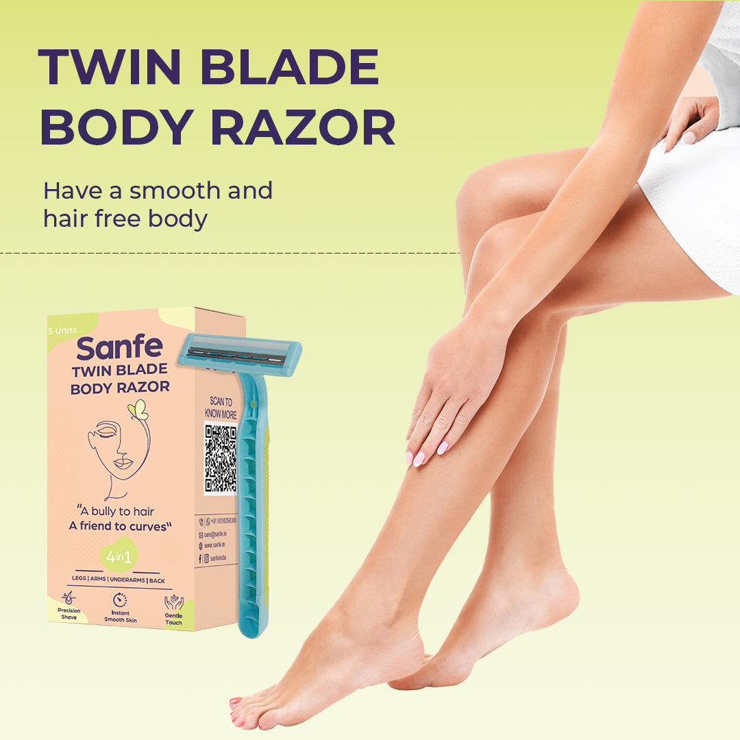 Sanfe Twin Blade Body Razor