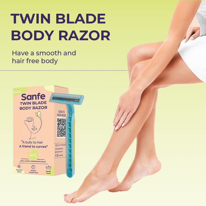 Sanfe Twin Blade Body Razor