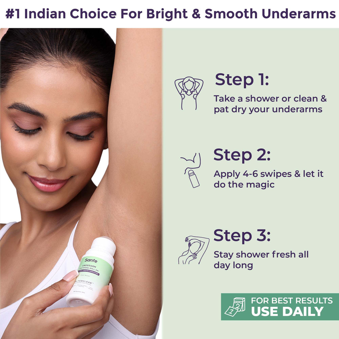 Underarm Lightening Roll On For Women