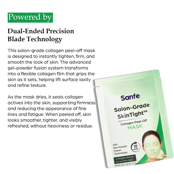 Salon-Grade Skin Tight Collagen Peel Off Mask