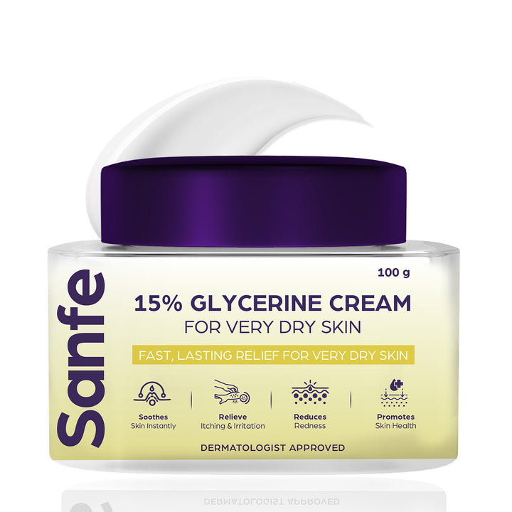 Sanfe 15% Glycerine Cream- 100gm