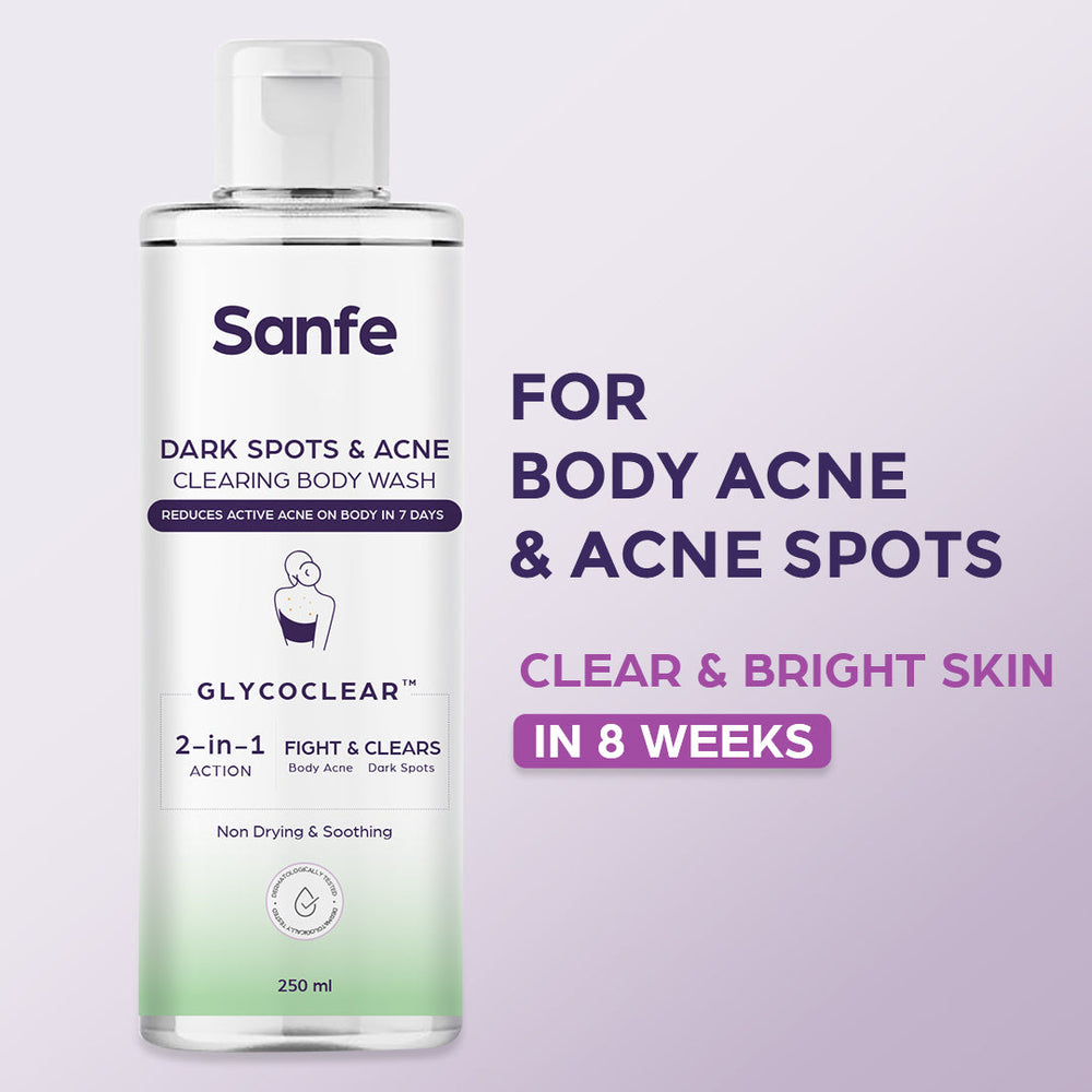 Sanfe Dark Spots & Acne Clearing Body Wash