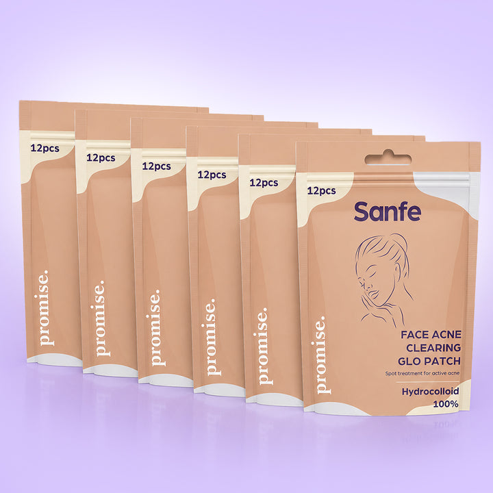 Sanfe Face Acne Clearing Glo Patch Pack of 72