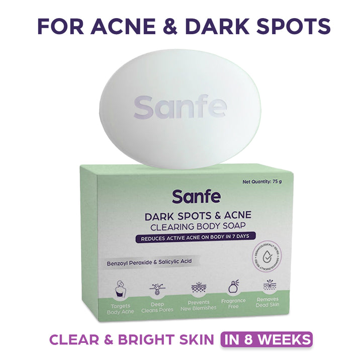 Sanfe Dark Spot Acne Clearing Soap