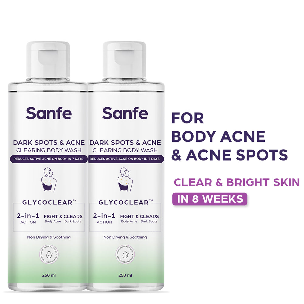 Dark Spots & Acne Clearing Body Wash (Pack of 2)