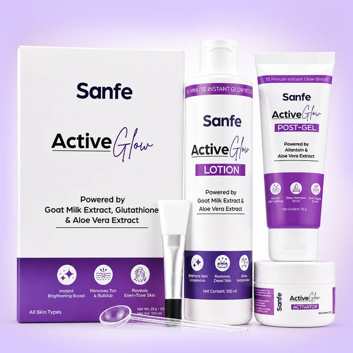 Sanfe Active Glow 3-in1 Advance Brightening Kit
