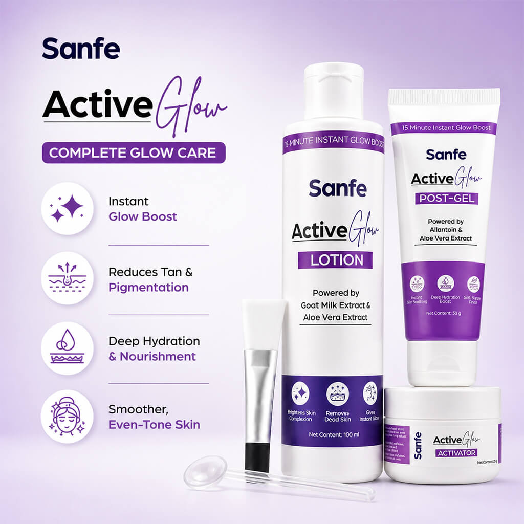Sanfe Active Glow 3-in1 Advance Brightening Kit
