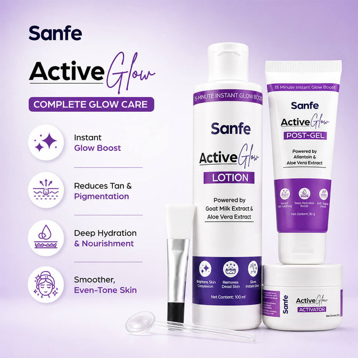 Sanfe Active Glow 3-in1 Advance Brightening Kit