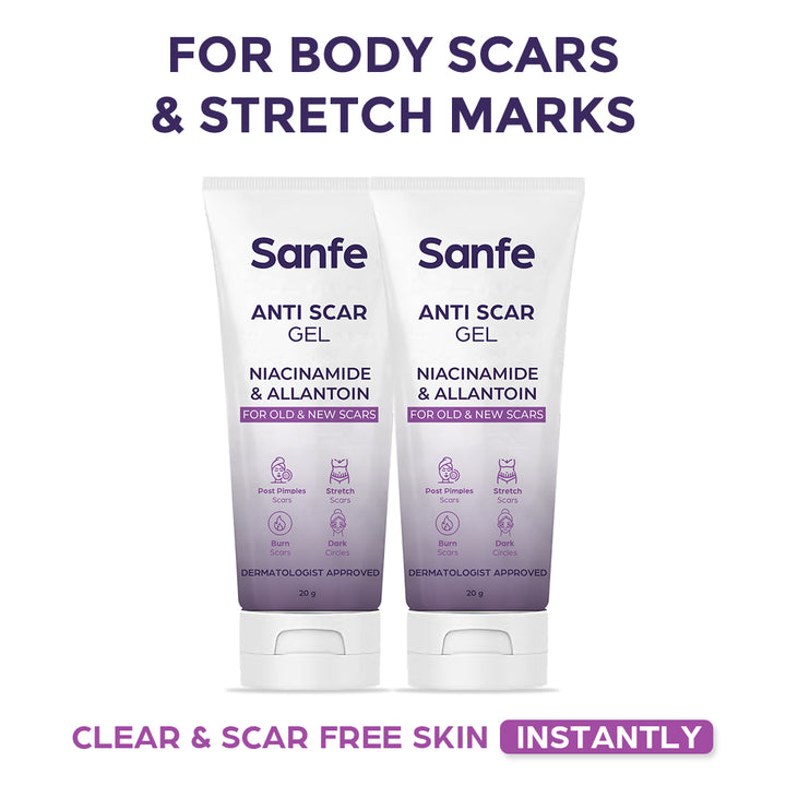 Sanfe Anti Scar Gel - 20g (Pack of 2)