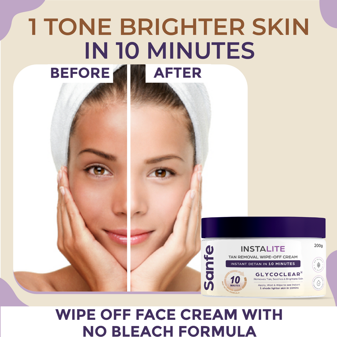 Instalite Detan Cream for Face - 200gm