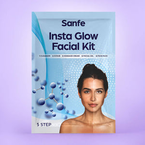 Sanfe Insta Facial Kit | 5-Step Facial Magic for Oily, Dull & Tanned Skin
