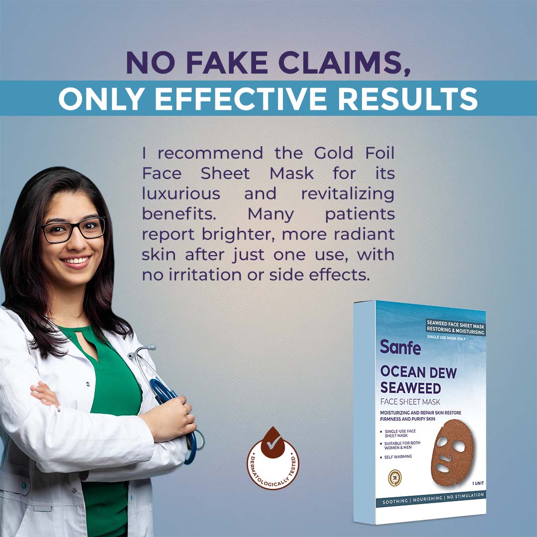Ocean Dew Seaweed Face Sheet Mask