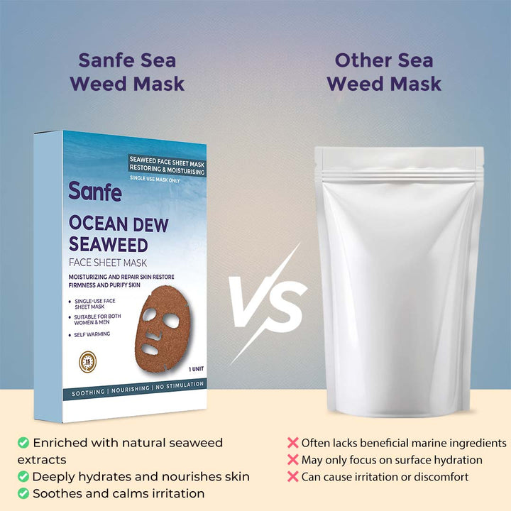 Ocean Dew Seaweed Face Sheet Mask