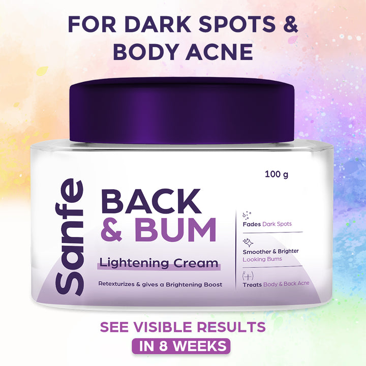 Back and Bum lightening Cream - 100gm