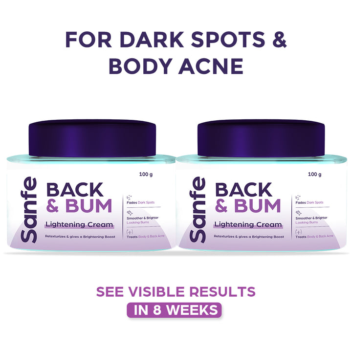 Back and Bum lightening Cream - 200gm