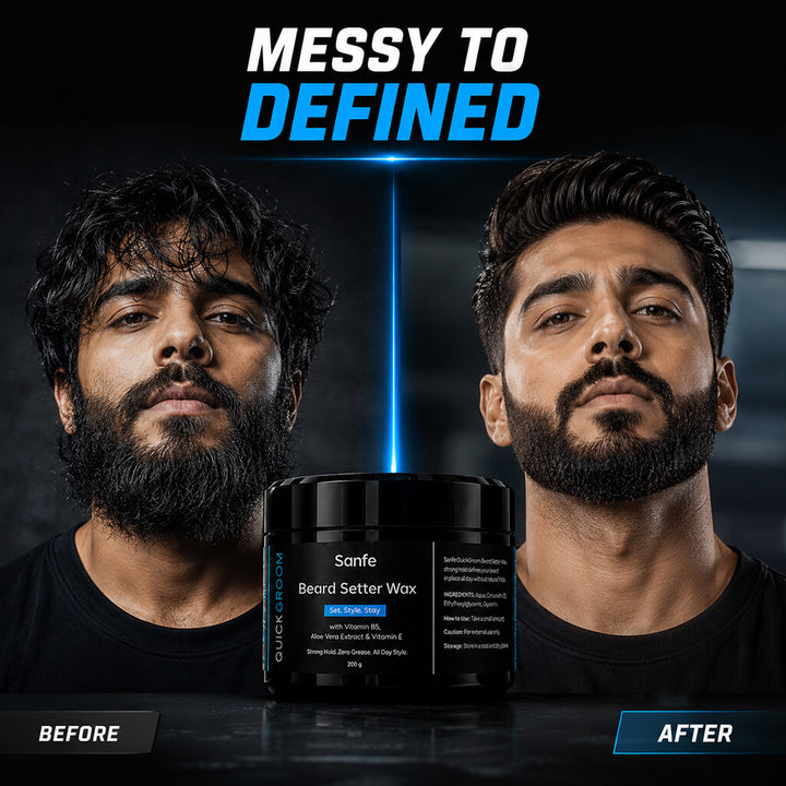 Sanfe QuickGroom Beard Setter Wax