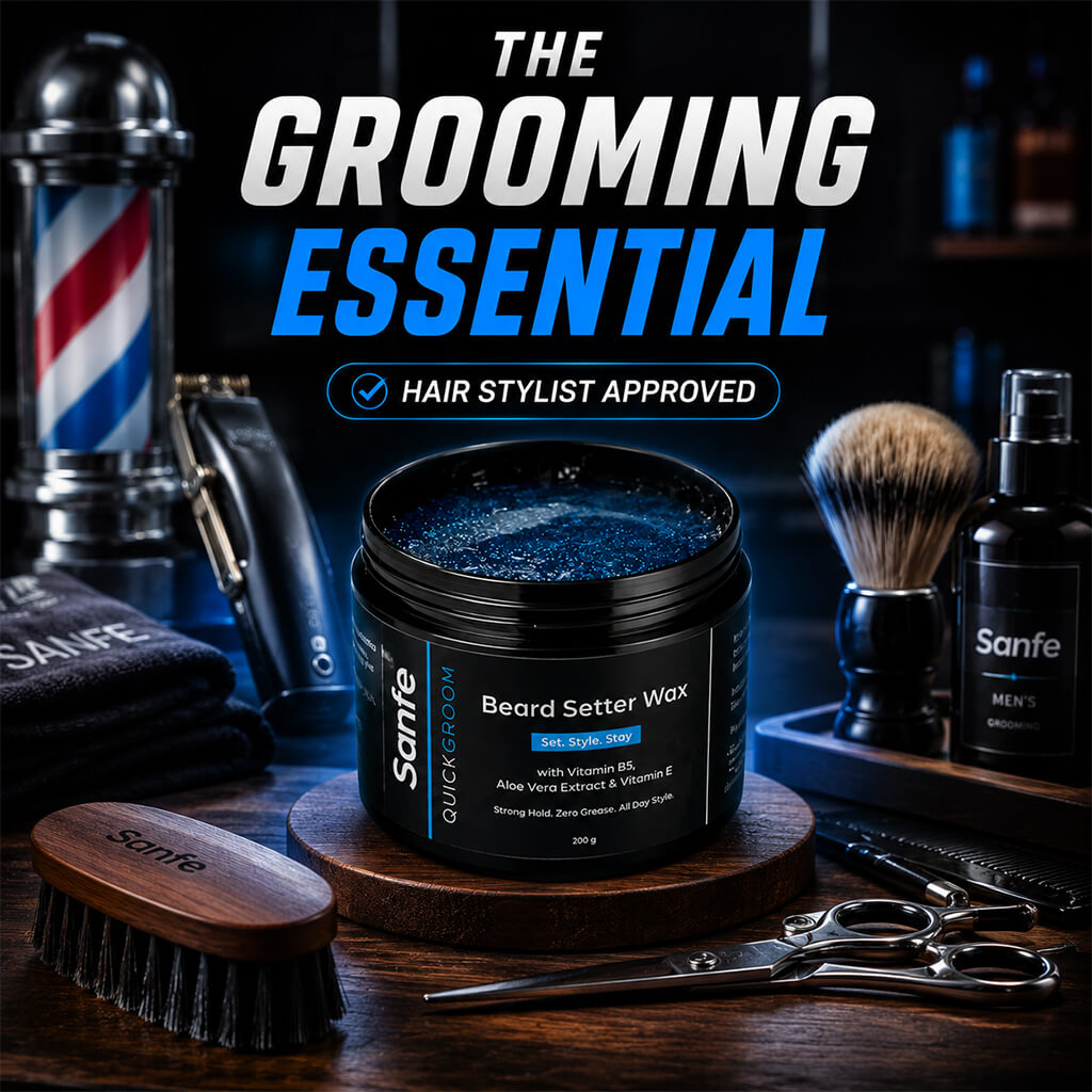 Sanfe QuickGroom Beard Setter Wax
