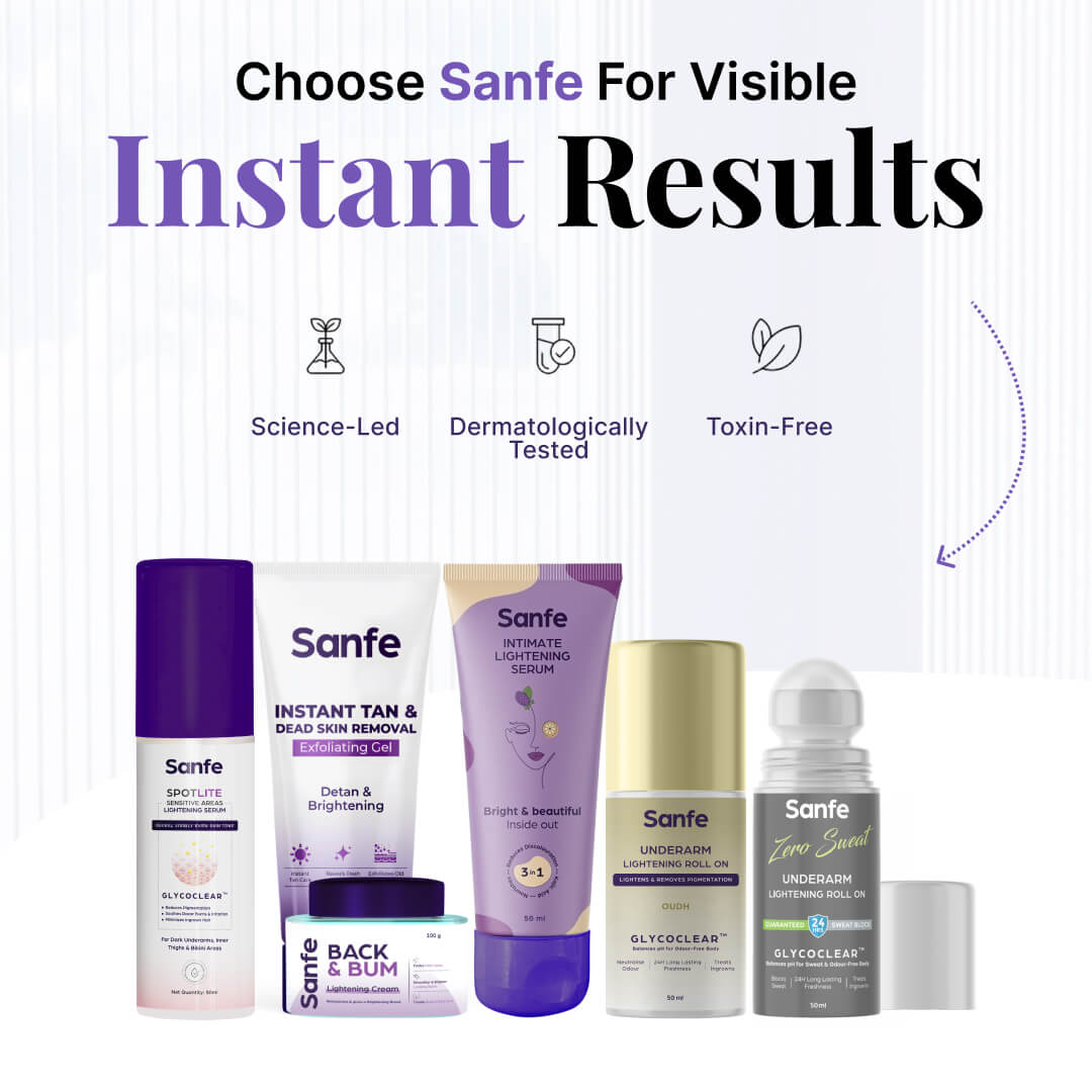 Bikini, Underarm & Intimate Glow Care Combo