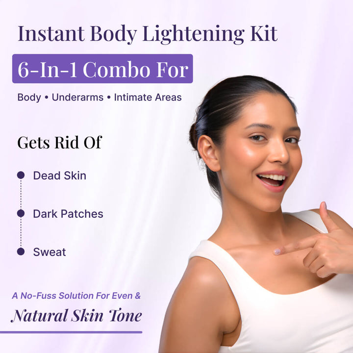 Bikini, Underarm & Intimate Glow Care Combo