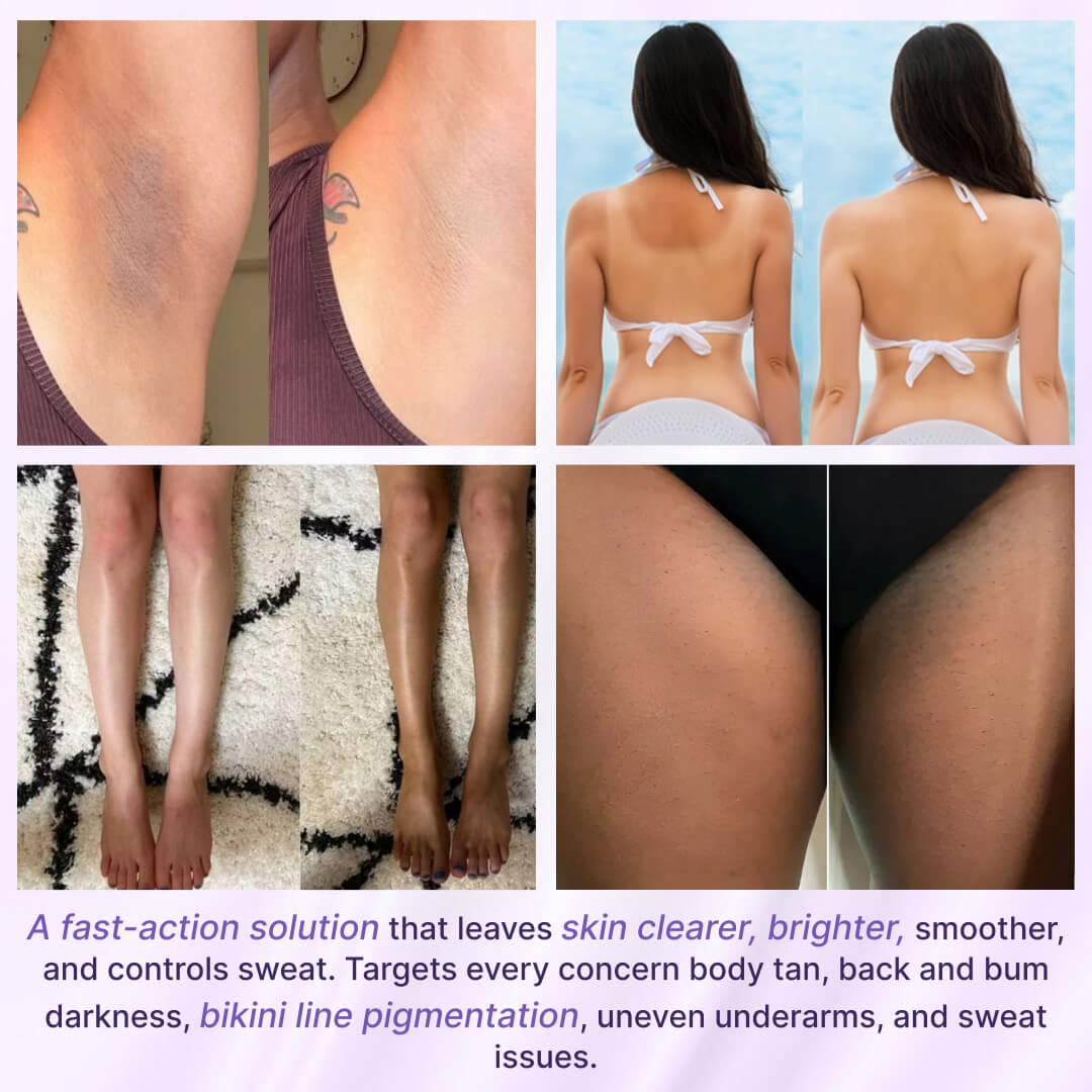 Bikini, Underarm & Intimate Glow Care Combo