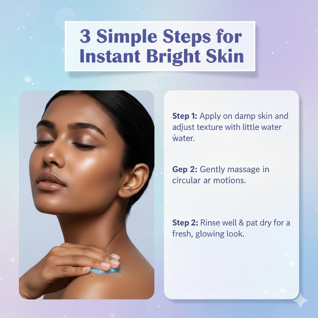 Nila Moroccan face & body scrub - 75gm