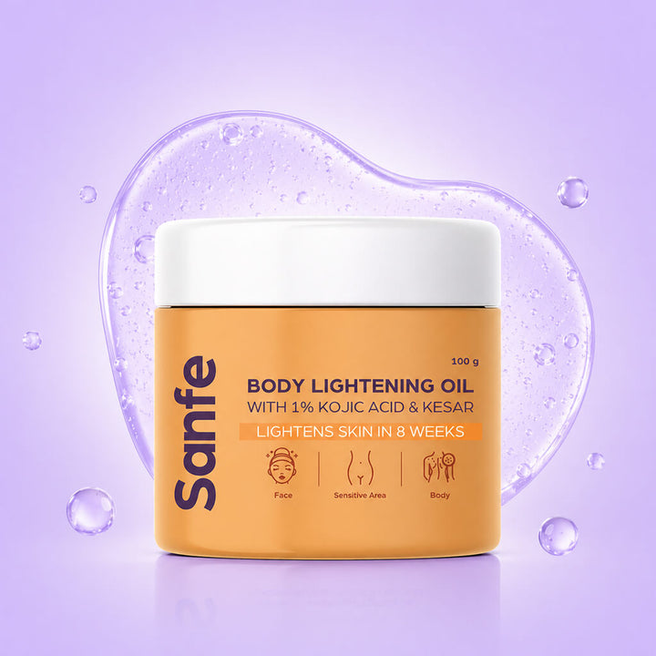 Sanfe Body Lightening Oil - 100gm