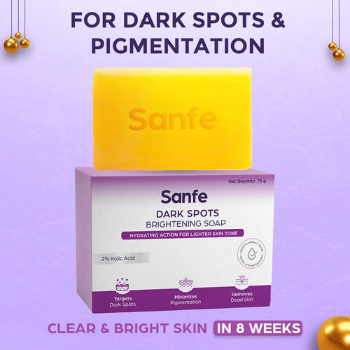 Sanfe Kojic Acid Soap for Dark Spots & Pigmentation