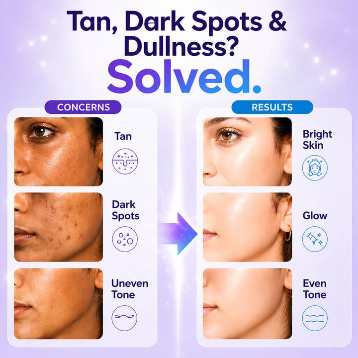 Sanfe Brightening Combo | D-Tan Face Wash & Dark Spot Soap