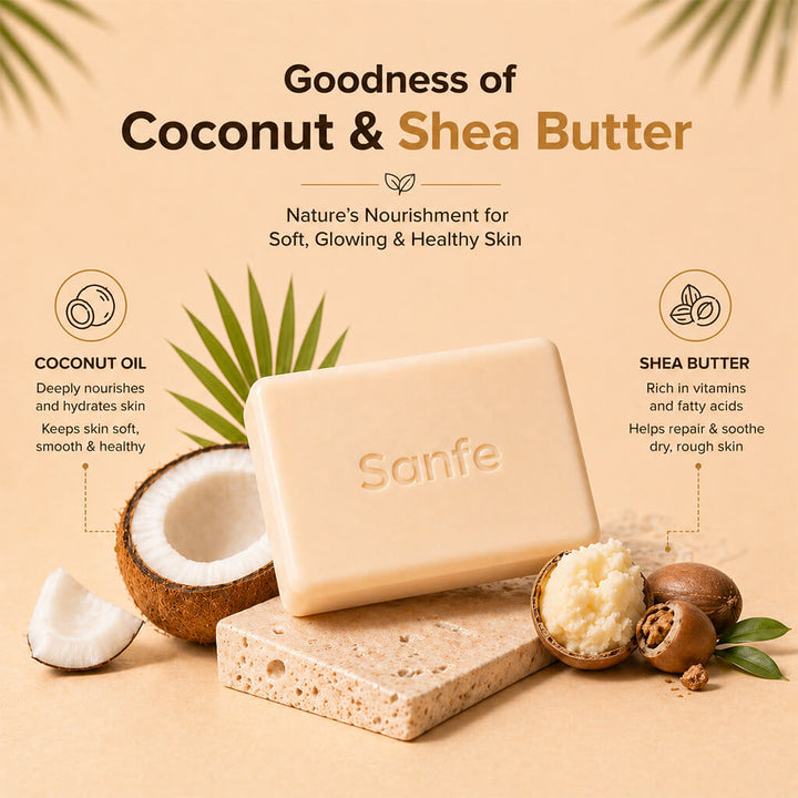 Sanfe Cocoglow Brightening & Detan Soap (Pack of 3)
