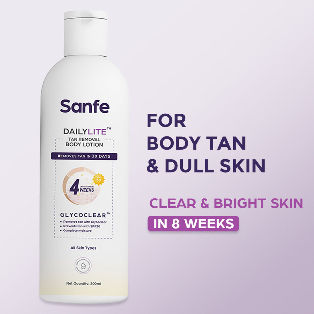 Sanfe DailyLite Tan Removal Body Lotion