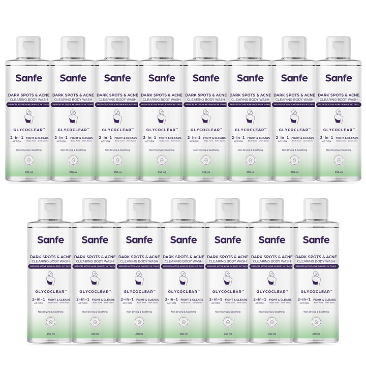 Dark Spots & Acne Clearing Body Wash (Pack of 15)