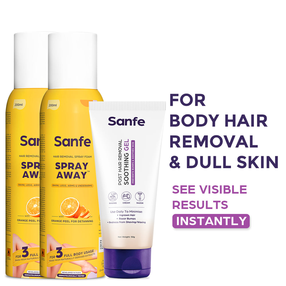 De-tanning Hair removal kit