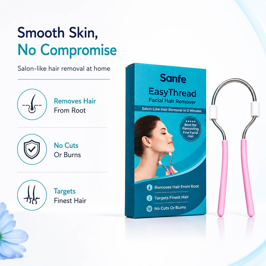 Sanfe EasyThread Facial Hair Remover